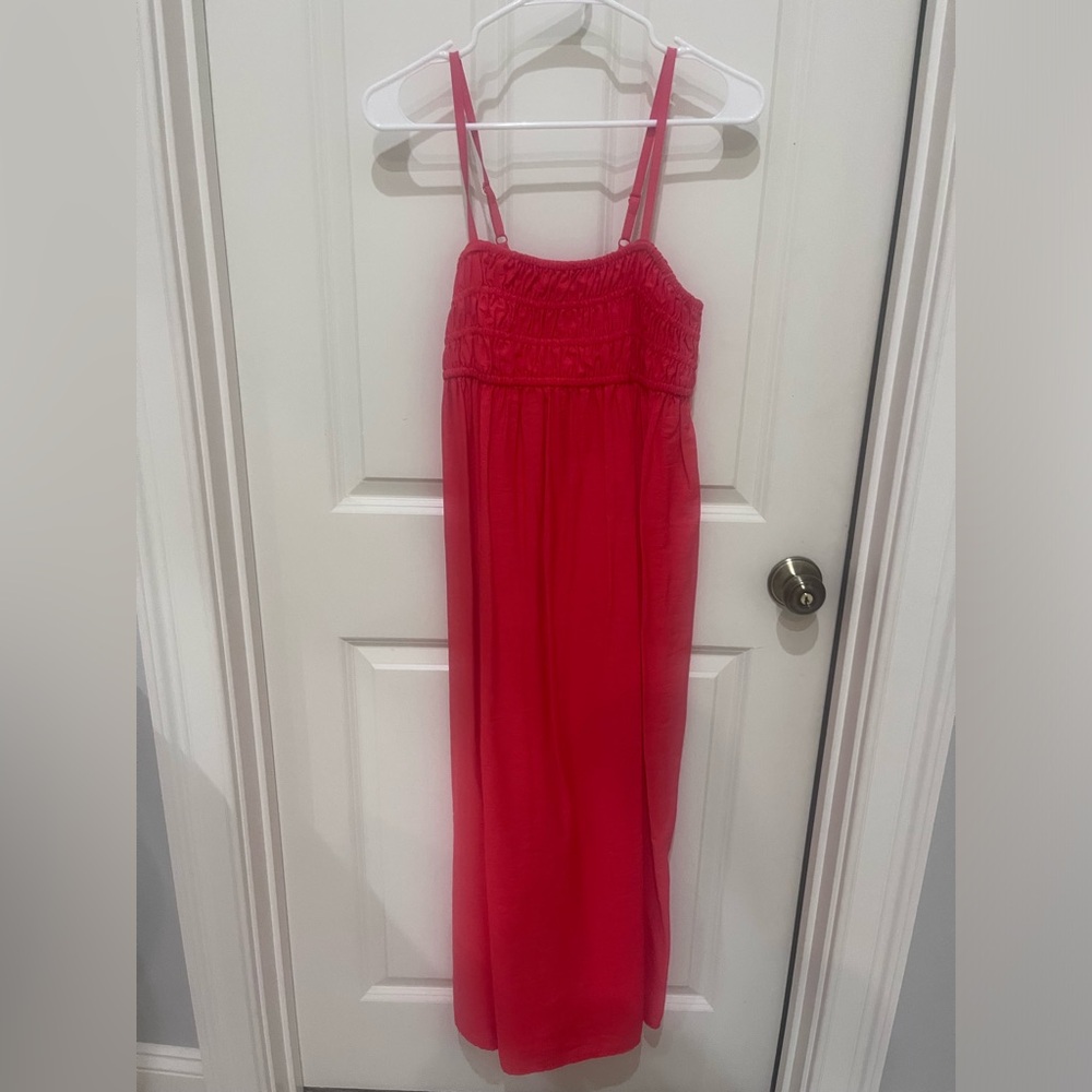 A New Day Coral Maxi Dress size XS